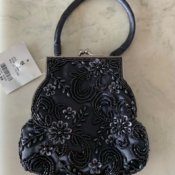 Vintage beaded evening bag - Picture 4 of 8